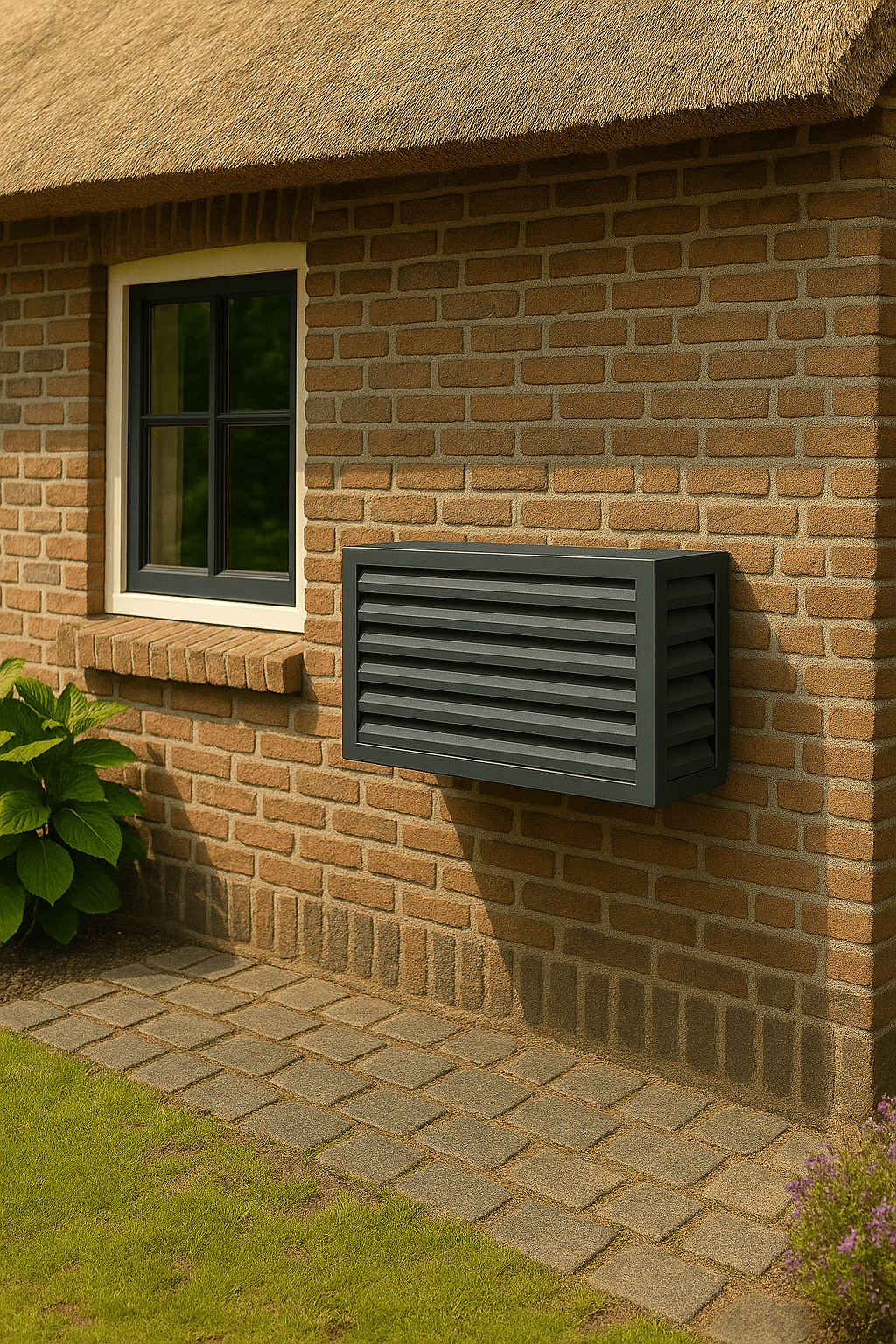 Airco ombouw helpt geluid verminderen Geluidsreducerende airco omkasting